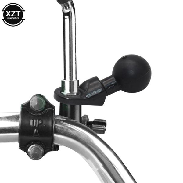 

handlebars 25mm motorcycle fixed bracket adapter ball head handlebar mirror base bicycle mobile phone gps mount stand