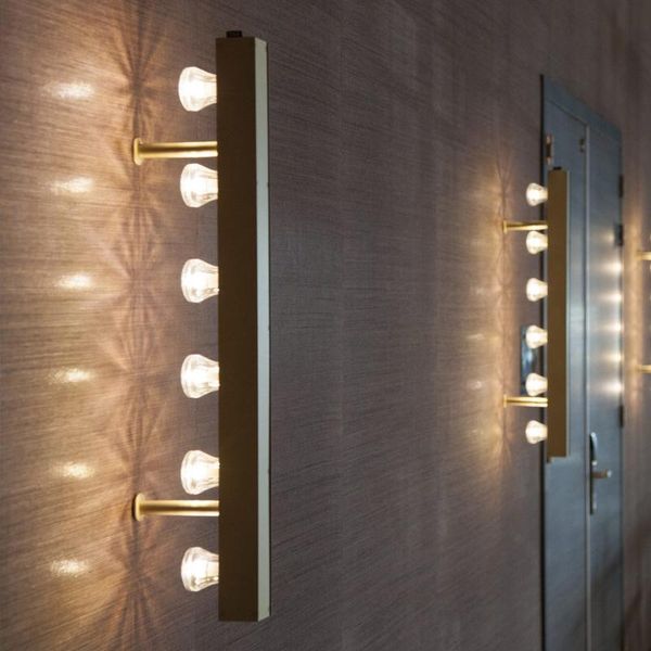 

post-modern wall lamp living room tv background el club corridor light model stairwell designer lamps