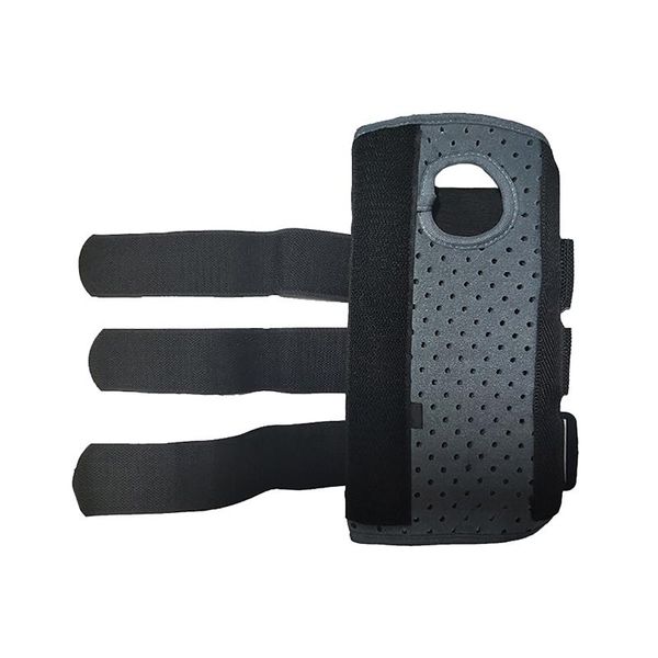 

wrist support 1pc fixed carpal tunnel guard thumb splint gym breathable forearm protector easy wear sprain strain summer brace, Black;red