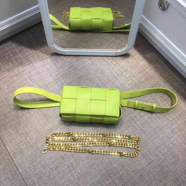 

bvs 2021 leather waist bag women's knitting chest zz designers handbag wan