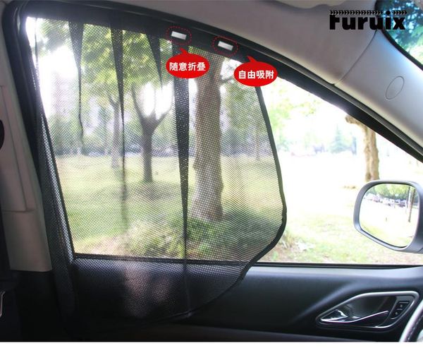 

car sunshade magnetic side window sun shade uv protection curtain mesh visor summer protect blinds accessories
