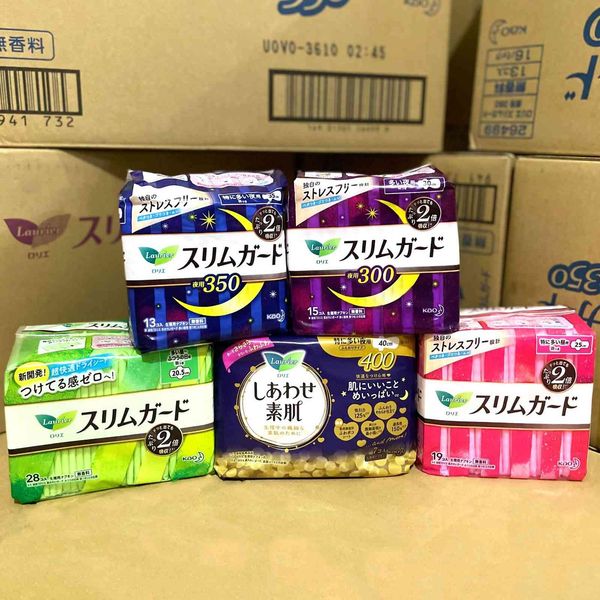 

japane kao sanitary napkin thin zero touch cycle breathable cotton aunt towel for day and night