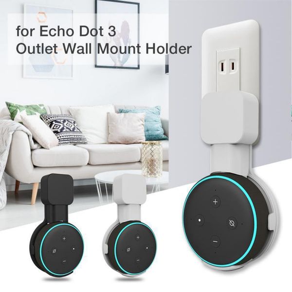 

computer speakers for amazon alexa echo dot 3rd generation outlet wall mount hanger holder stand space saving bracket assistants accessories