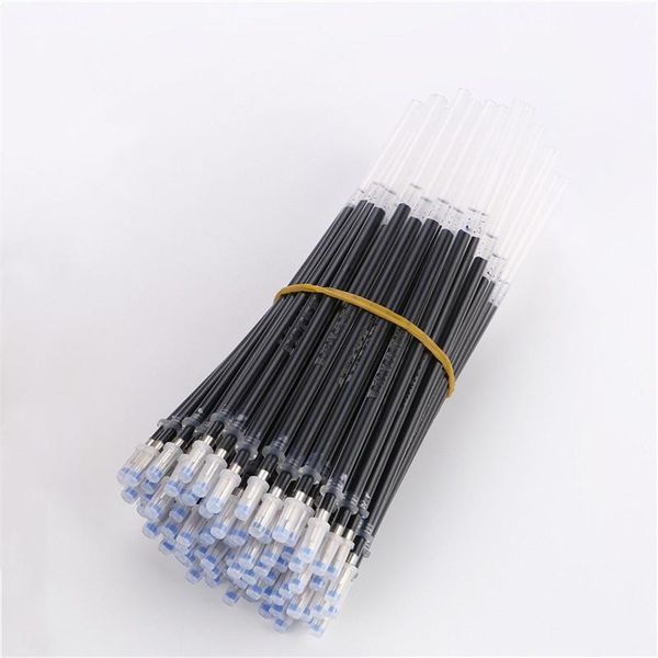 

gel pens 100pcs automatic disappear pen refill special function for student calligraphy ink slowly ball