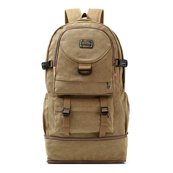

school bags backpack canvas travel bag men's outdoor large capacity luggage hiking women's mountaineering