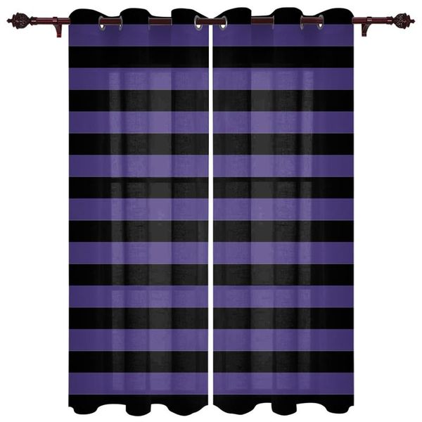 

curtain & drapes halloween stripes purple curtains for living room luxury