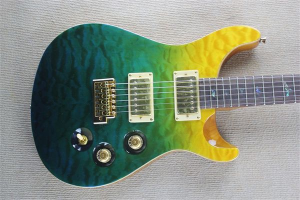 

fantasy guitar club, chinese electric guitar,quilted maple mahogany body &neck guitars