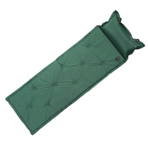 

outdoor pads camping mat thick automatic inflatable mattress self-inflating tent beach picnic air with pillow
