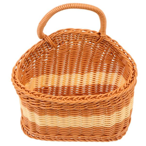 

storage baskets 1pc exquisite hanging flower basket weaving household wall decor
