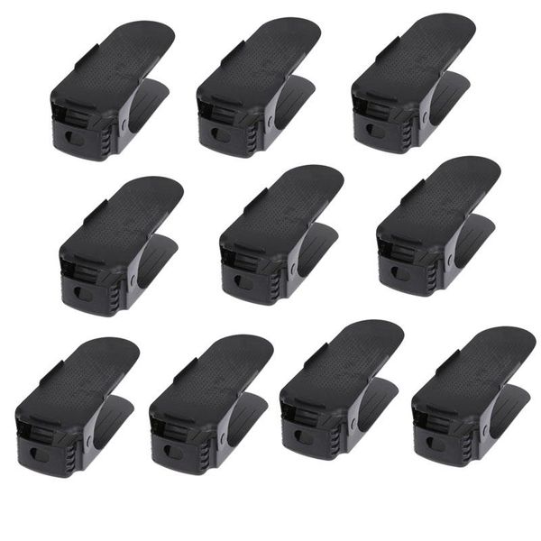 

clothing & wardrobe storage 1-10pcs adjustable shoe organizer double rack space saver shoes organizers stand shelf