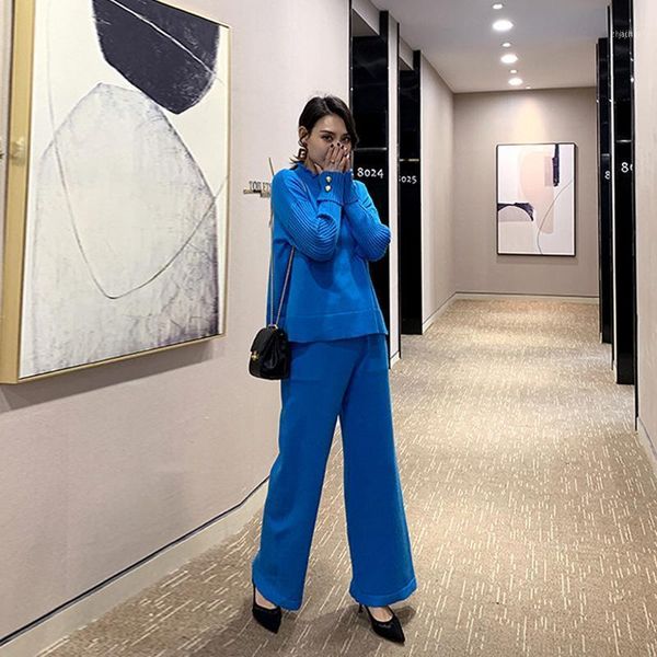 

wool knitted sweater suit m6311, Gray