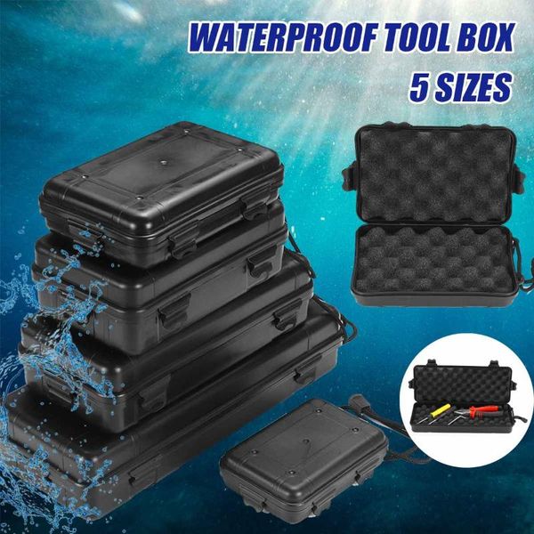 

tool organizers protective waterproof shockproof toolbox sealed case safety impact resistant suitcase with sponge