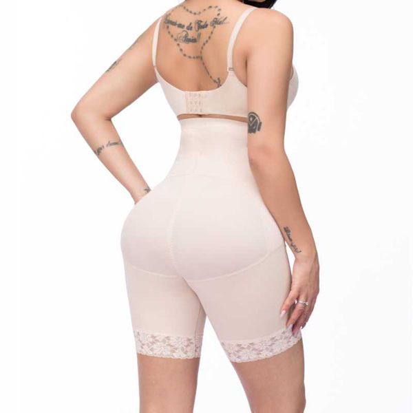 

women's shapers bulift waist trainer for women tummy control shaper high belly shapewear body shape panties slimming bulifter shorts, Black;white