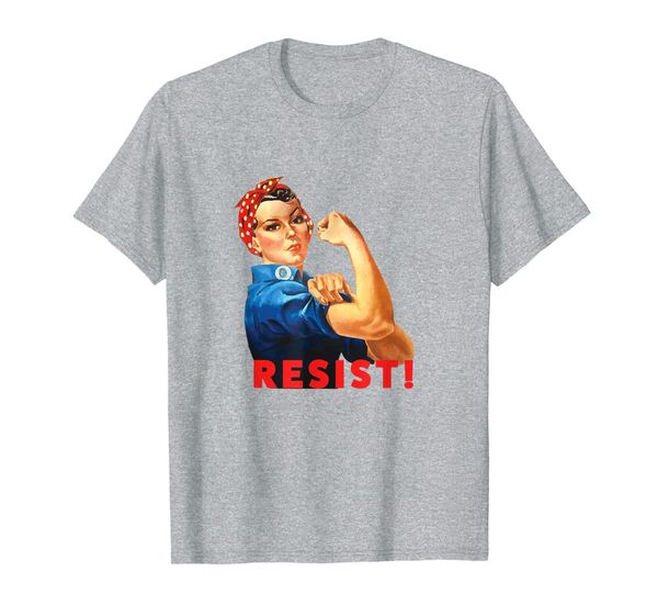 

Rosie Resist! activism resistance strength feminism T-Shirt, Mainly pictures