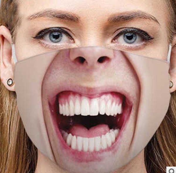 

printed mask personalized cotton mask funny exprsion dustproof maskhigh quality