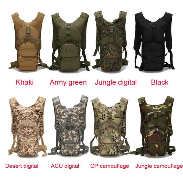 

molle tactical backpack 800d oxford military hiking bicycle backpacks outdoor sports cycling climbing camping bag bags