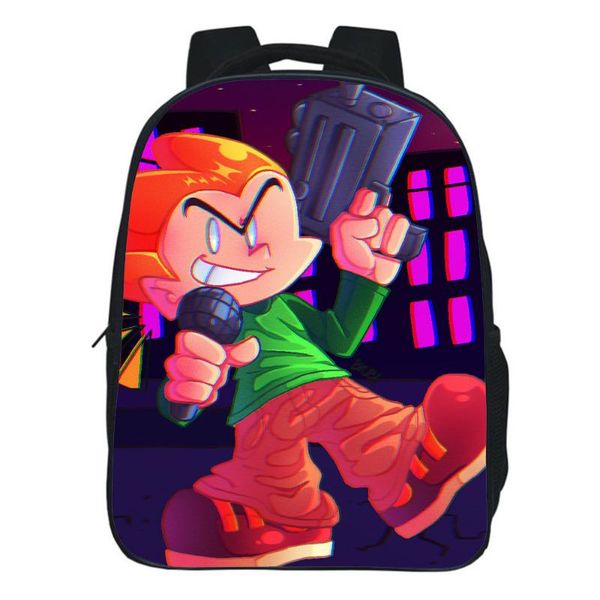 

backpack friday night funkin backpacks boy girl school bags music rhythm game printing bookbag children bag fashion cartoon mochila