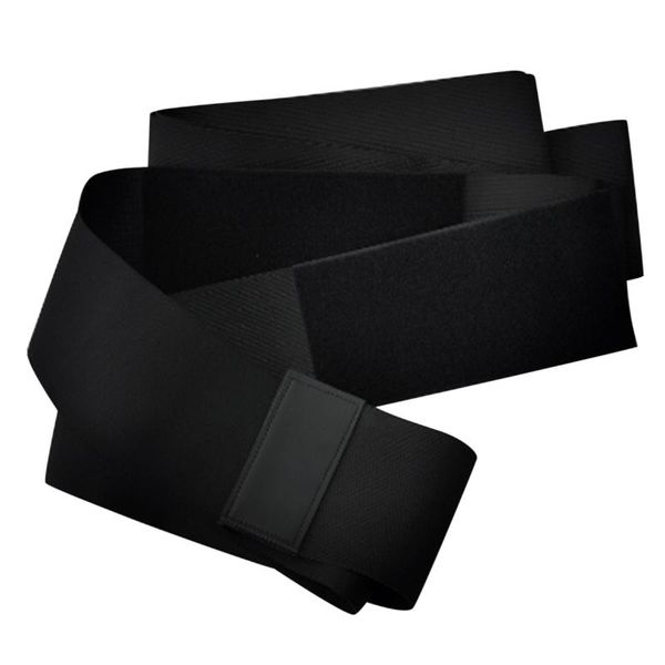 

waist support women body shaping trainer solid fitness sports elastic self adhesive yoga home tummy wrap belt breathable comfortable, Black;gray