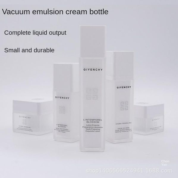 

storage bottles & jars skin care products sub-bottling press type lotion essence bottle acrylic cream travel portable set