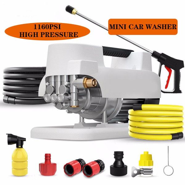 

car washer 1160psi high pressure portable shower dry cleaning snow foam generator mini water gun for parkside accessory