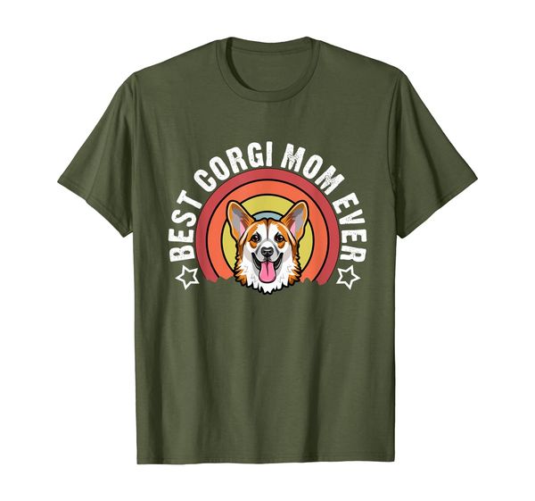

Best Corgi Mom Ever Dog Lover Mommy T-Shirt, Mainly pictures