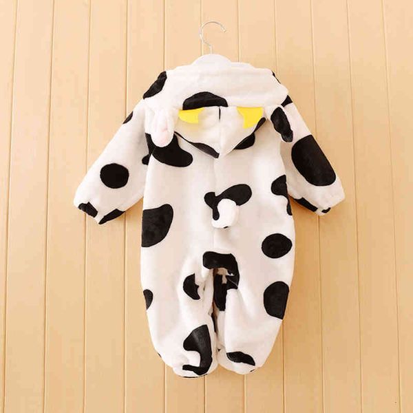 

rompers newborn girl boy clothes kigurumi cute cow onesie infant jumpsuit flannel baby romper onesies outfit clothing costume 1021, Blue