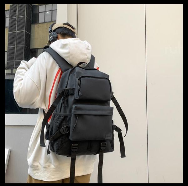 

backpack pb3924 men's fashion trend korean casual tooling style