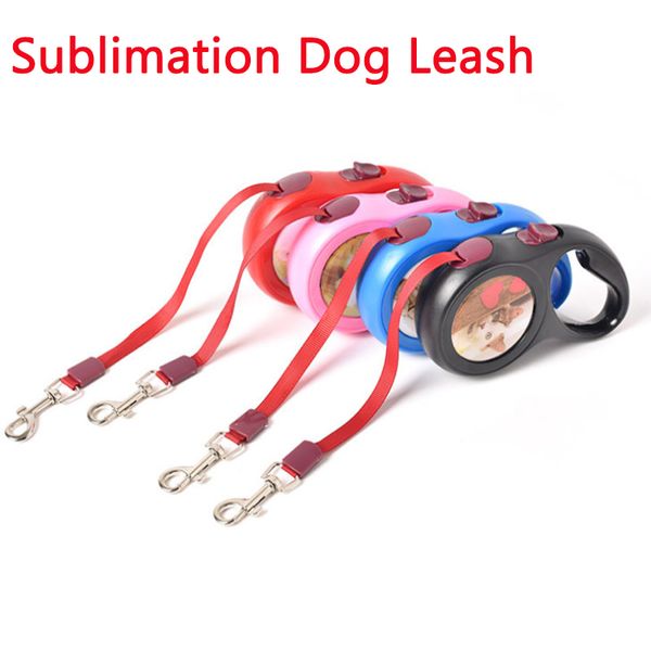 3M Сублимационные пустые собаки тяговые поводки пластиковые автоматические выдвижные корзины для домашних животных веревка