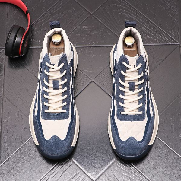 

fashion designer wedding dress party shoes classic black round toe breathable casual men sneakers lace up men casual outdoor walking loafers