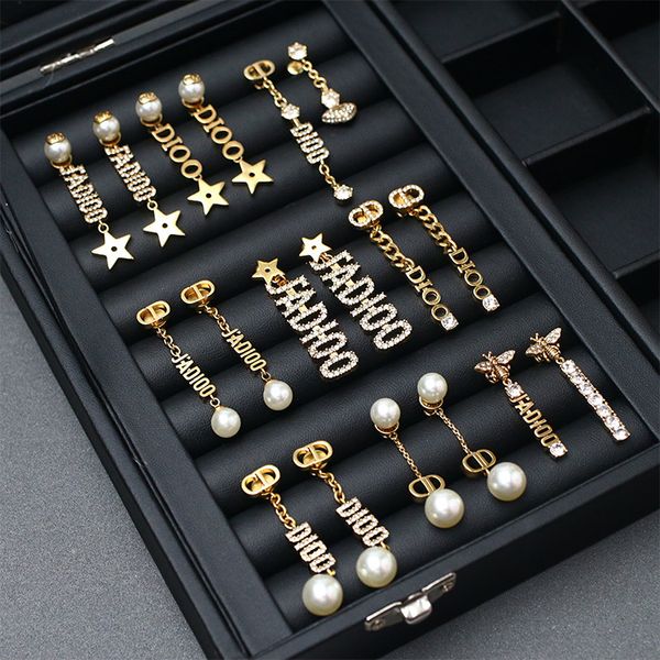 

20-year tassel pearl earrings, Golden;silver