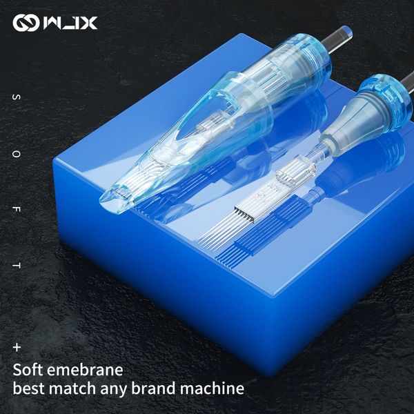 

20 pcs wjx cartridge needles sterilized standard round magnum rm permanent makeup tattoo accessoriesscouts