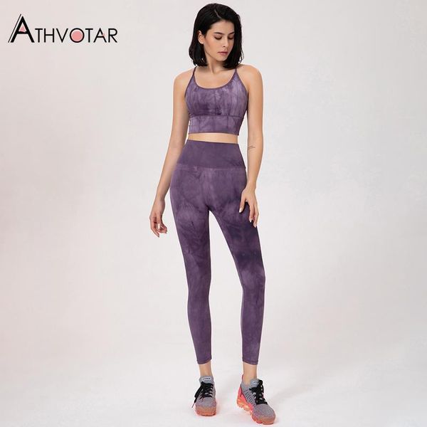 

women's two piece pants athvotar set women printed fitness high waist and tracksuits sweat suits, White