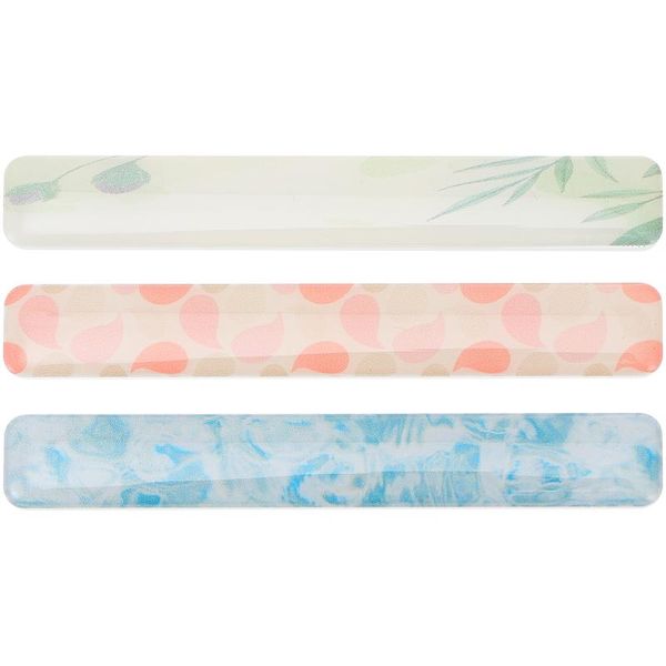 

nail files 3pcs glass shiner file crystal shine buffer natural polisher