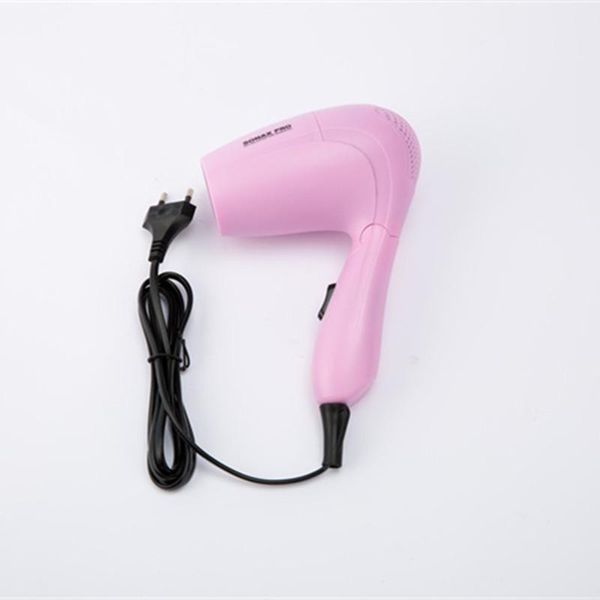 

electric hair brushes student dormitory mini dryer, foldable thermostatic and cold air protection, generating dryer
