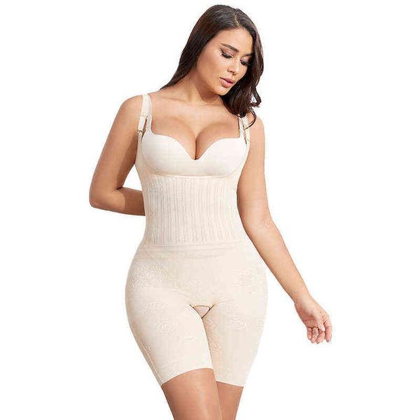 

sixin odm hip lifting clothes large postpartum chest holding abdomen shaping flat leg underwear women 211117, Black;white