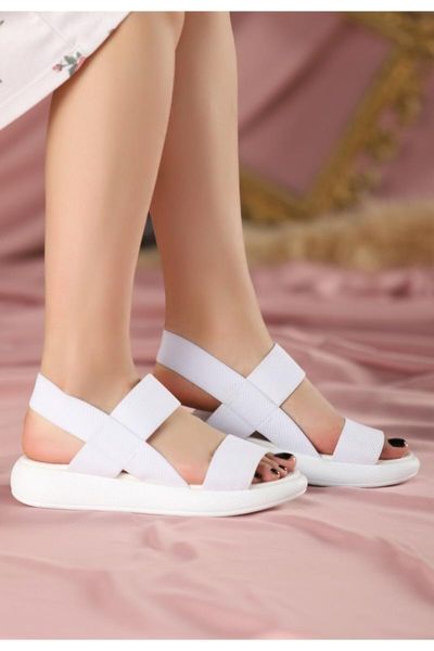 

sandals womens white strappy, Black