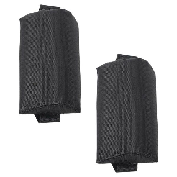

pillow 2x folding sling lounge chairs black head cushion for outdoor sun lounger