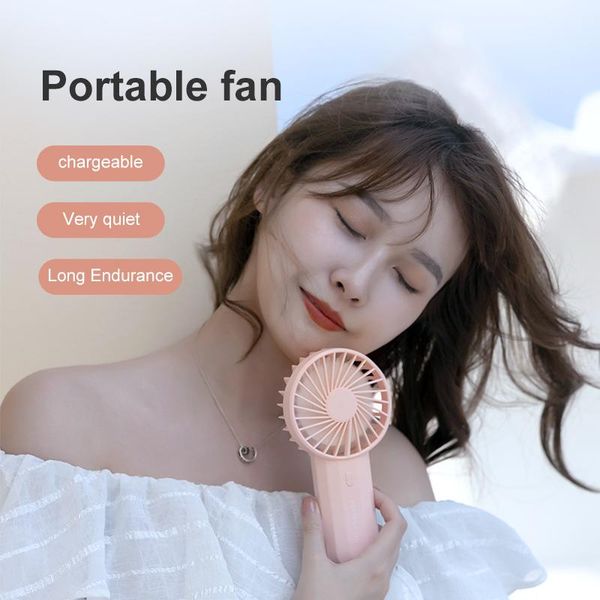 

electric fans summer mini usb fan portable handheld ventiladors rechargeable built-in battery 4000mah handy air cooling for outdoor home