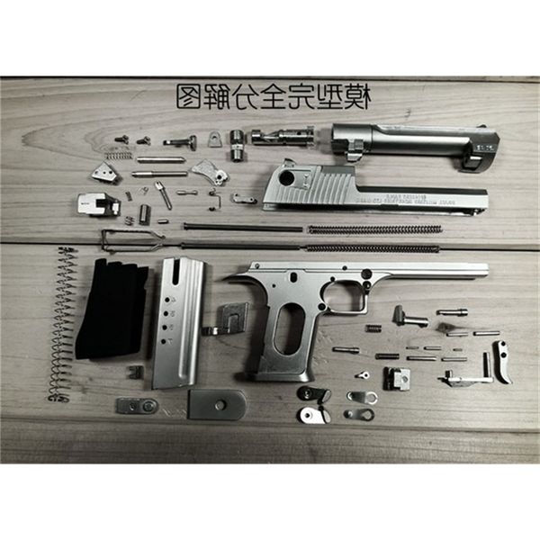 

69alloy empire desert eagle 1:2.05 rotating shell throwing toy pistol metal simulation full disassembly model