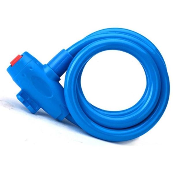 

bike locks heavy duty candy color cable lock bicycle security anti-theft