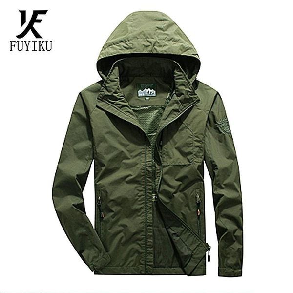 

men's jackets 2021 autumn jacket leisure sports windproof coat mesh breathable outdoor, Black;brown