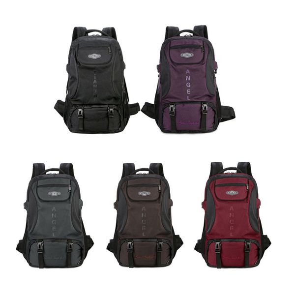 

korean schoolbag travel agency customized logo sports leisure backpack for women outdoor men mountaineering bag