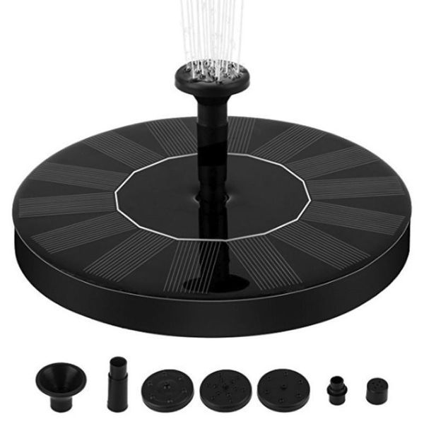 

solar powered fountain pool lake pond mini water pump aquarium garden gardening decor for outdoor plants flower decorations