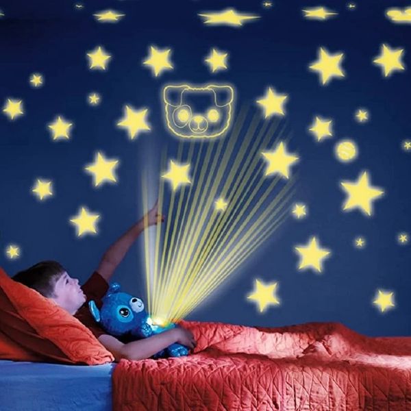 

starry lights projection children dolls comfort plush toys