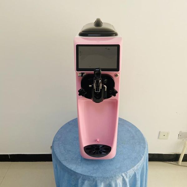 

stainless steel soft ice cream machine sweet cone maker fully automatic making