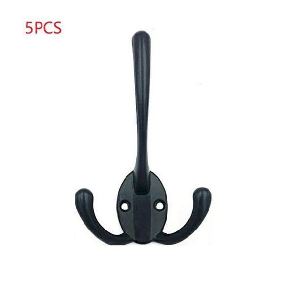 

hangers & racks large double hook metal coat wall bathroom kitchen zinc alloy scarf