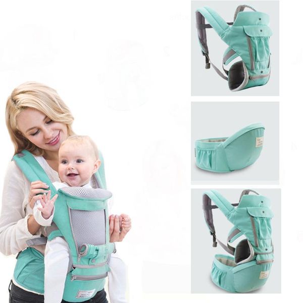 

carriers, slings & backpacks baby carrier infant kid hipseat sling front facing kangaroo wrap for travel 0-36 months