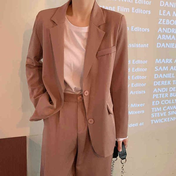 

suits spring autumn women pant suit female blazer jacket & long pants office lady uniform suits set 849q vjy6, White;black