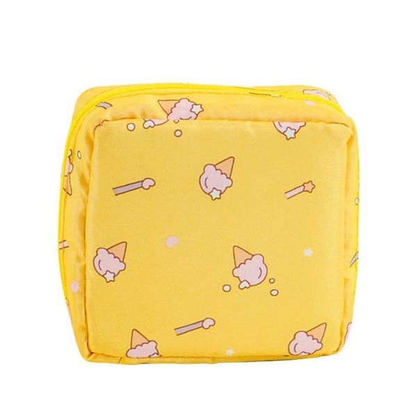 

storage bags 1pc fabric candy color aunt towel large-capacity napkin portable bag thickened travel compact sanitary mens g5o5