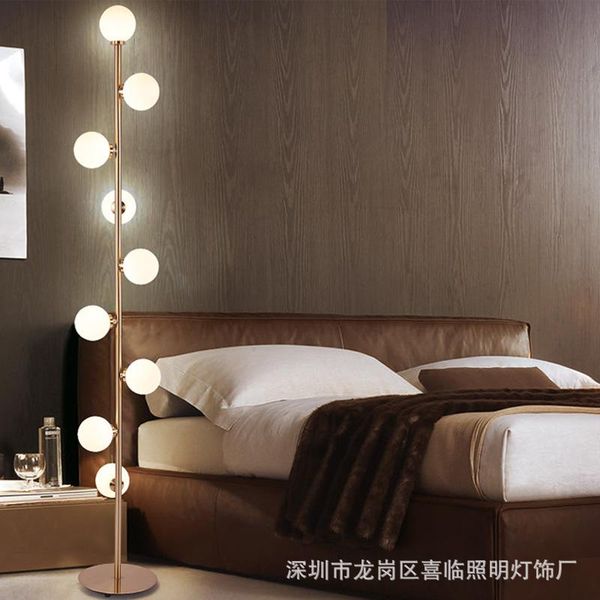 

modern led glas loft floor lamp tall lamps for living room